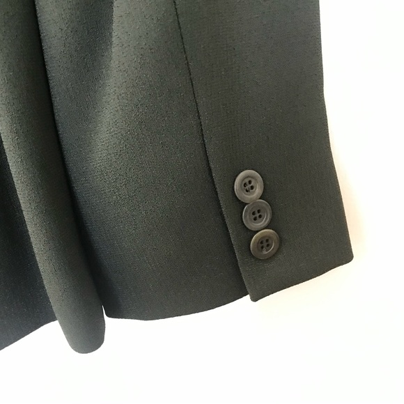 Liz Claiborne Suit Jacket Size 10 petite in hunter green - Picture 5 of 5